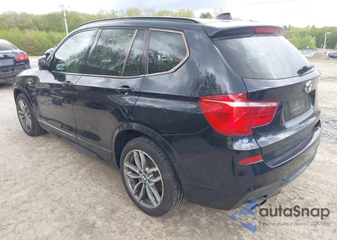 2016 BMW X3 xDrive35I z USA, uszkodzony, nr VIN 5UXWX7C59G0R16920